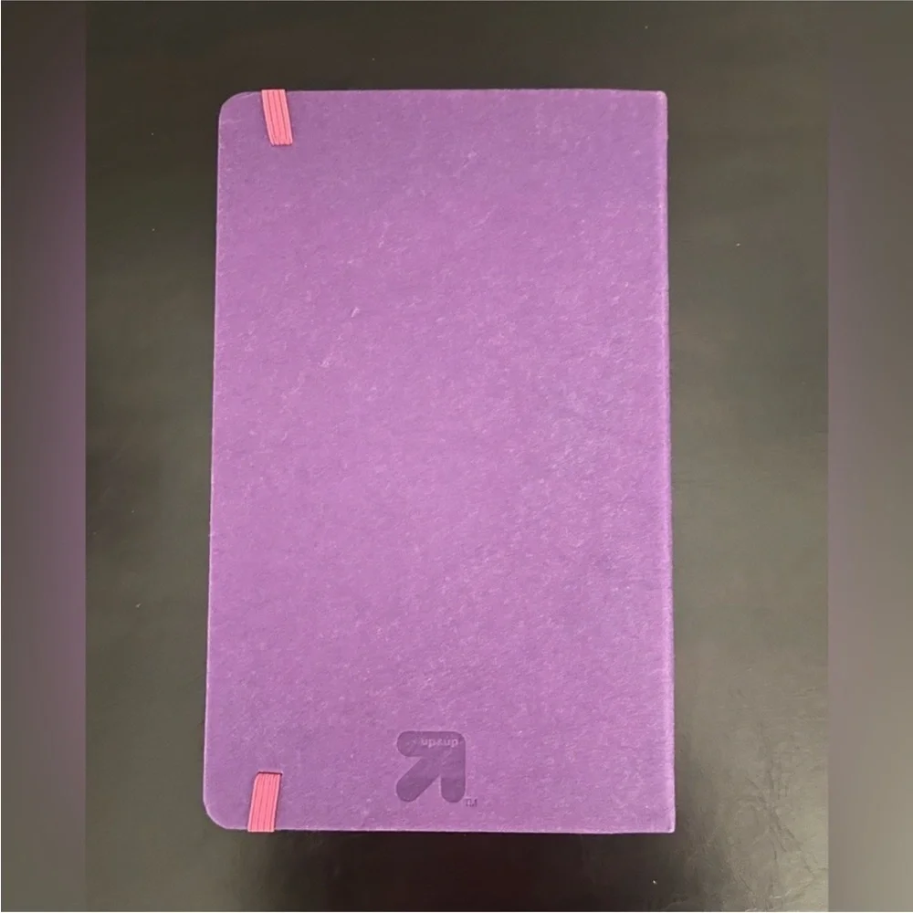 Up & Up Purple and Pink College Ruled Journal - 120 Pages